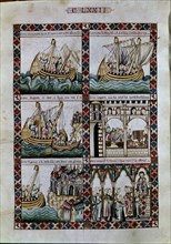 Alphonse X of Castile, The Virgin saving a merchants' ship in St. Juan de Acre
