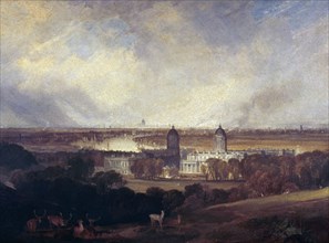 TURNER J M W 1775/1851
LONDRES DESDE GREENWICH-OLEO/LIENZO 900X1200 MM
LONDRES, TATE