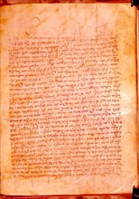 LIBRO DE LOS CABALLEROS DE LA ORDEN DE SANTIAGO - 1361 - FOLIO 12 V
BURGOS, ARCHIVO