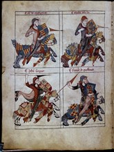 LIBRO DE LOS CABALLEROS DE LA ORDEN DE SANTIAGO - 1361 - FOLIO 24 V - CANBRANAS - LALO - TRAPAZ -