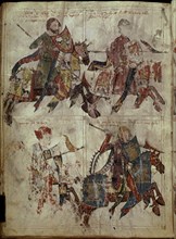 LIBRO DE LOS CABALLEROS DE LA ORDEN DE SANTIAGO - 1361 - FOLIO 43 V - CASTRO DOVARCO - GONZALEZ