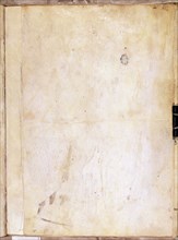 LIBRO DE LOS CABALLEROS DE LA ORDEN DE SANTIAGO - 1361 - FOLIO 48 V - PAGINA EN BLANCO
BURGOS,