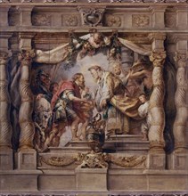 Rubens, Abraham offering the tithe to Melquisedec