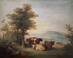 ELBO JOSE 1804/44
VAQUERO CON GANADO
MADRID, MUSEO ROMANTICO
MADRID