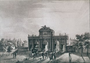 LITOGRAFIA-PUERTA DE ALCALA
Madrid, musée municipal