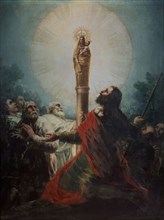 Goya, St. James and his disciples adoring Our Lady of the Pillar