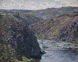 Monet, Ravin de la Creuse au déclin du jour
