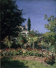 Monet, Garden in Bloom at Sainte-Addresse