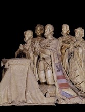 LEONI POMPEO 1533/1608
ESTATUAS ORANTES DE FELIPE II Y FAMILIA
SAN LORENZO DEL ESCORIAL,