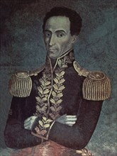 Anonyme, Portrait de Simon Bolivar