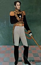 De Castro, Portrait de Simon Bolivar