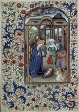 Vrelant, Livre d'heures de Léonore de la Vega - Nativité