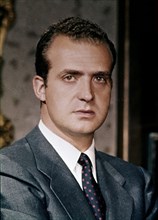 Portrait de Juan Carlos, roi d'Espagne