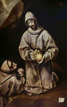 El Greco, St. Francis and Brother Leo Meditating on Death