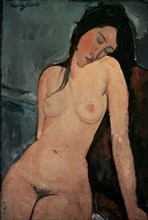 Modigliani, Seated Female Nude