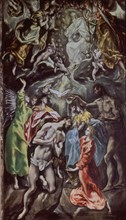 Le Greco, Baptême du Christ