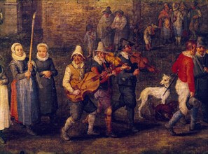 BRUEGHEL DE VELOURS JAN 1568/1625
BODA DE ALDEANOS-DET
SEVILLA, MUSEO BELLAS ARTES - CONVENTO