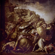 Valdes Leal, Battle and Defeat of the Saracens before the Assisi square