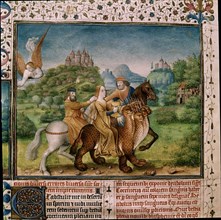 Colombe, Femme chevauchant le dragon à 7 têtes