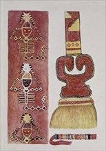 Facsimile of an Inca textile