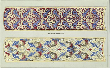 MOTIVOS DECORATIVOS ARABES-COPIA DE LOS DIBUJOS DE SANCHEZ SARABIA PARA "LAS ANTIGUEDADES