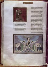 CODEX AUREUS BORD 1569
SAN LORENZO DEL ESCORIAL, MONASTERIO-BIBLIOTECA
MADRID

This image is