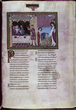 CODEX AUREUS BORD 1569-BODAS DE CANAA
SAN LORENZO DEL ESCORIAL, MONASTERIO-BIBLIOTECA
MADRID