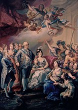 LOPEZ VICENTE 1772/1850
EN CONMEMORACION A LA VISITA CARLOS IV A LA UNIVERSIDAD DE