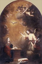 MURILLO BARTOLOME 1618/1682
LA ANUNCIACION-S XVII-PINTURA BARROCA-ESCUELA SEVILLANA
SEVILLA,