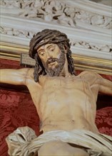 MARTINEZ MONTAÑES JUAN 1568/1649
DET- CRISTO DE LA CLEMENCIA EN LA SACRISTIA DE LOS CALICES