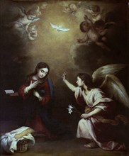 MURILLO BARTOLOME 1618/1682
ANUNCIACION DE LA VIRGEN
SEVILLA, HOSPITAL DE LA CARIDAD
SEVILLA