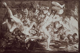 Goya, Los Disparates : Chemin de l'enfer