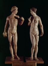 El Greco, Pandora and Epimetheus (sculpture)