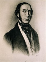 GRABADO - ANTONIO ALCALA GALIANO - ESCRITOR Y POLITICO LIBERAL - (1789/1865)
MADRID, BIBLIOTECA