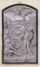 LIBRO DE HORAS-ANUNCIACION A LOS PASTORES
MADRID, BIBLIOTECA NACIONAL
MADRID