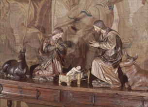 Duque Cornejo, Nativité - Figurines de la Vierge et de Saint Joseph