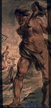 Rubens, Polyphème violent devant la fuite d'Acis et de Galatée