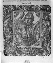 ANIBAL (247-182 A.C.)-GRABADO
MADRID, BIBLIOTECA NACIONAL ESTAMPAS
MADRID