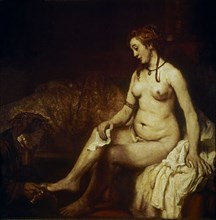 Rembrandt, Bethsabée au bain