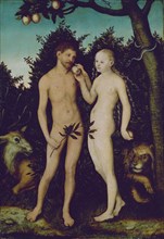 Cranach, Adam et Eve