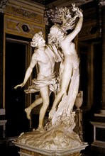 BERNINI GIAN LORENZO 1598/1680
APOLO Y DAFNE CONVERTIDA EN LAUREL- 1620
ROMA, GALERIA