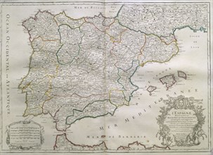 IAILLOT H
MAPA-ESPAÑA Y PORTUGAL DIVIDIDA EN REINOSY PRINCIPADOS-1708
MADRID, BIBLIOTECA NACIONAL