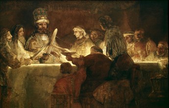 Rembrandt, La conjuration des Bataves