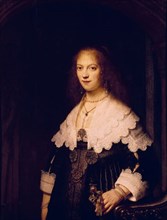 Rembrandt, Portrait of Maria Trip