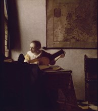 Vermeer, Femme au luth