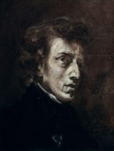 Delacroix, Portrait de Frédéric Chopin