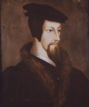 Anonyme, Portrait de Jean Calvin