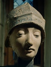 CABEZA DE SANTA JUANA DE ARCO- 1412-1431 - S XV
ORLEANS, MUSEO HISTORICO
FRANCIA