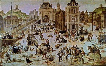 DUBOIS FRANÇOIS
LA MATANZA DE LA NOCHE DE SAN BARTOLOME EN 1572
LAUSANNE, MUSEO BELLAS