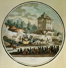 Le retour de Varennes en 1791